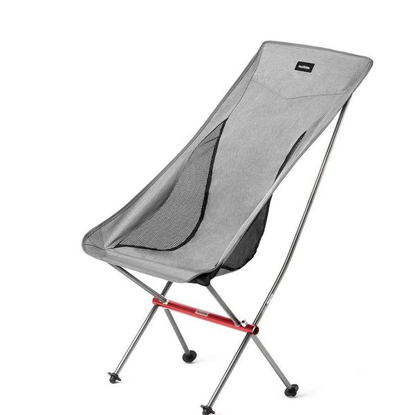 Крісло складне Naturehike YL06 New Backrest Chair NH18Y060-Z Grey 6927595733615 фото