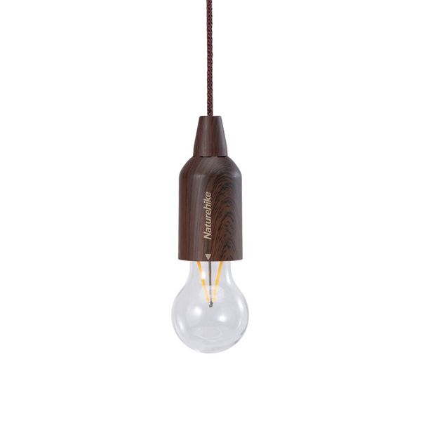 Ліхтар кемпінговий Naturehike Bubble lamp 3A battery NH21ZM002 wood grain 6927595783771 фото