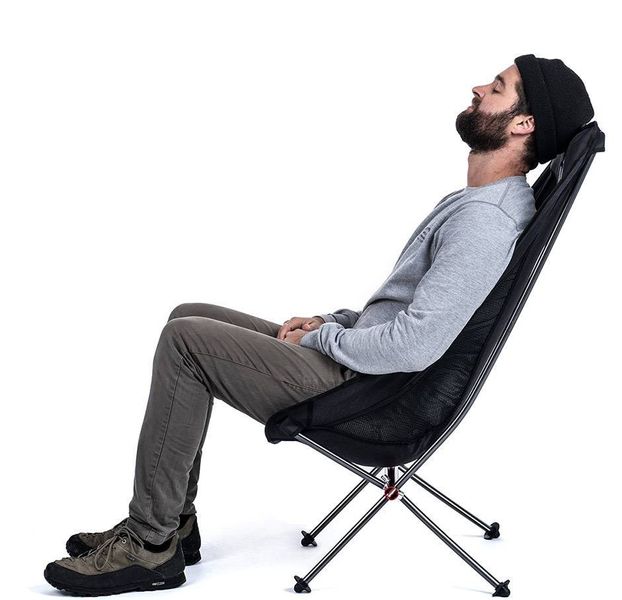 Крісло складне Naturehike YL06 New Backrest Chair NH18Y060-Z Grey 6927595733615 фото