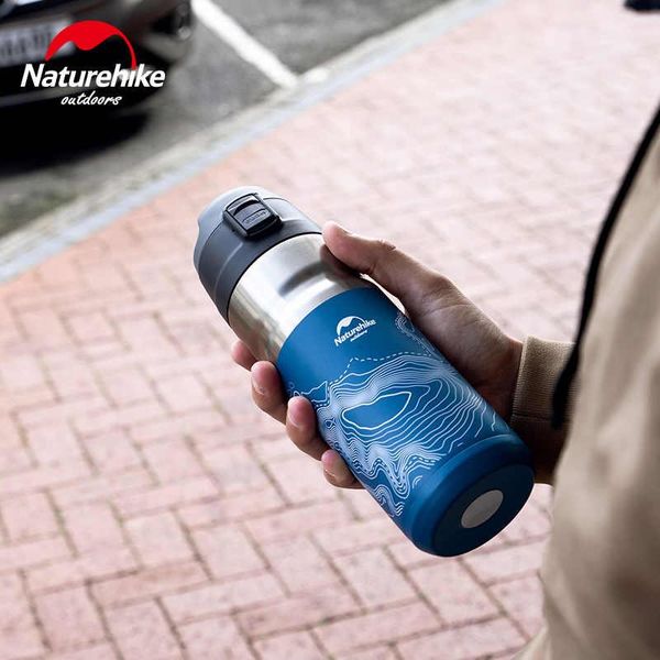 Термогорнятко Naturehike Vacuum Bottle 0,5 L NH19SJ009 White 6927595740453 фото