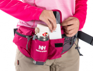 Сумка на пояс Naturehike Phone & bottle 5 л NH15E001-B Pink 6927595708231 фото