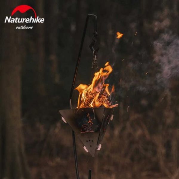 Чаша для багаття підвісна Naturehike Triangle platform NH20PJ120 6927595767689 фото