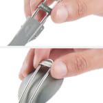 Складна ложка-вилка Naturehike Titanium spork NH18C001-J Grey 6927595727812 фото