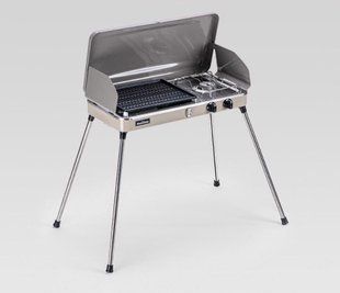 Плита кемпінгова Naturehike Camp stove Glamping light NH20RJ002 Steel 6927595760895 фото
