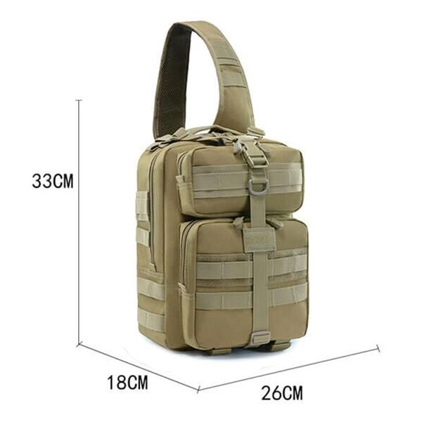 Сумка тактична через плече Smartex 3P Tactical 15 ST-089 khaki ST216 фото