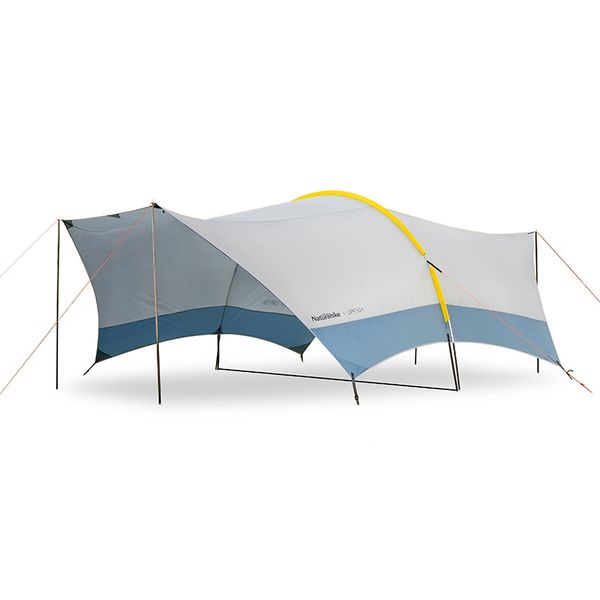 Тент кемпінговий Naturehike Cloud dome shelter 5.5 х4.0 м NH19TM006 Grey 6927595742655 фото