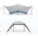 Тент кемпінговий Naturehike Cloud dome shelter 5.5 х4.0 м NH19TM006 Grey 6927595742655 фото 5