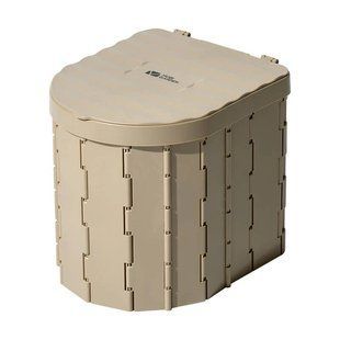 Відро-туалет складане Mobi Garden Closestool NX22671042 khaki 6926767322343 фото
