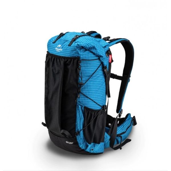 Наплічник Naturehike Rock Series Dyneema NH19BP095 60+5 л Blue 6927595761656 фото