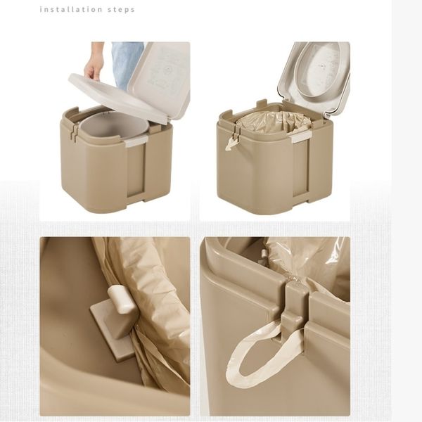 Біотуалет Naturehike Liner toilet CNH22HJ003 khaki 6927595713822 фото