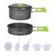 Набір посуду для кемпінгу Starcamp Cookware set 1-2 HX-CK02 black SC130 фото 5