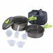 Набір посуду для кемпінгу Starcamp Cookware set 1-2 HX-CK02 black SC130 фото 3