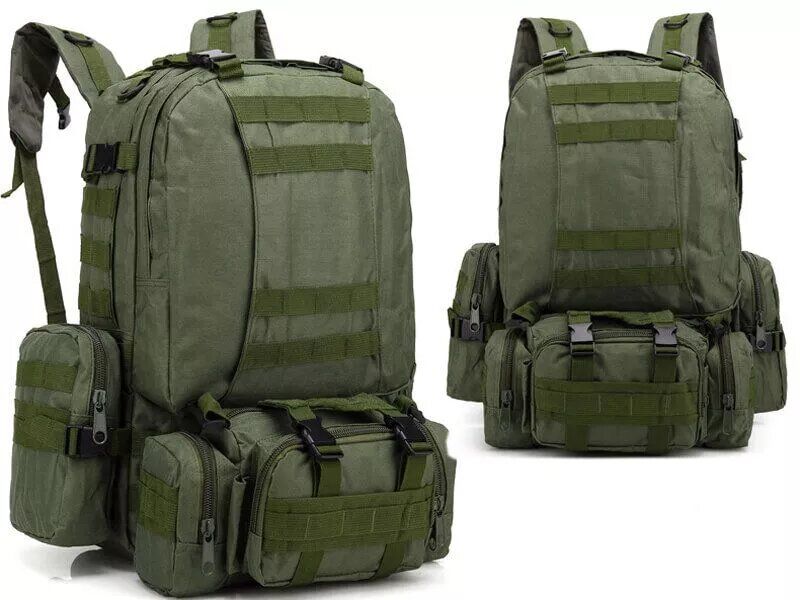 Рюкзак тактичний Smartex 3P Tactical 55 ST-002 army green ST118 фото