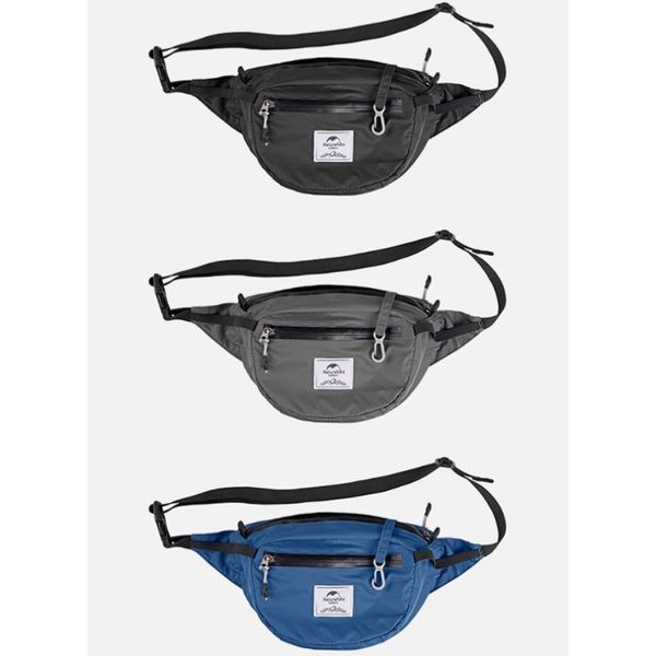 Сумка на пояс Naturehike Ultralight Waist Bag 6 л NH18B300-B Grey 6927595729946 фото