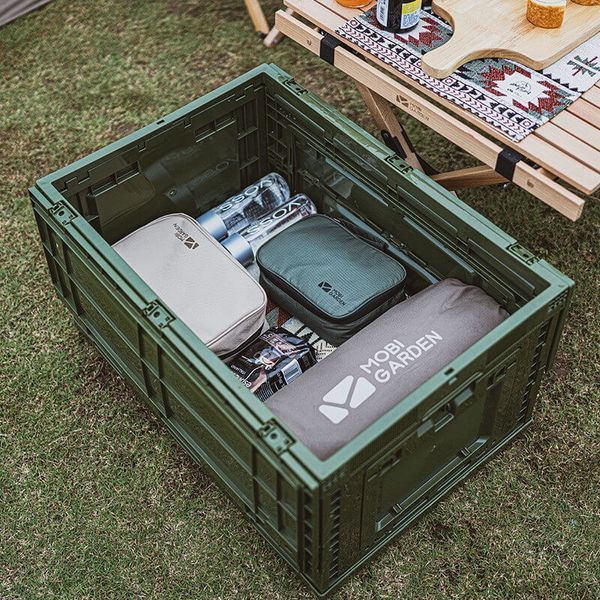 Контейнер складаний Mobi Garden Storage box 50л NX21671008 green 6926767320639 фото
