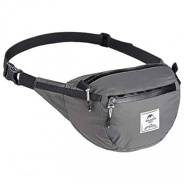 Сумка на пояс Naturehike Ultralight Waist Bag 6 л NH18B300-B Grey 6927595729946 фото