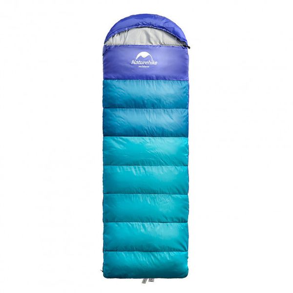 Спальний мішок Naturehike Envelope style U350S NH17S010-D peacock Blue 6927595720585 фото