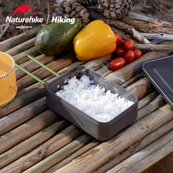 Контейнер Naturehike lunch box Alu NH21CJ011 grey 6927595784945 фото