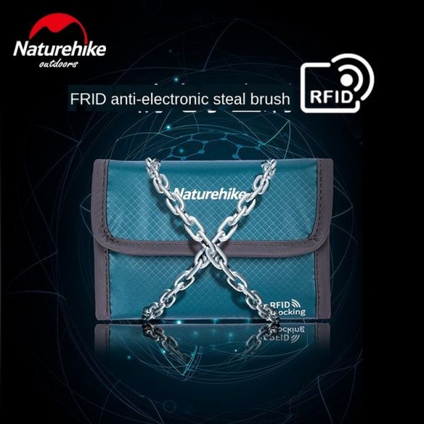 Гаманець Naturehike Travel wallet RFID-Blocking NH20SN003 Black 6927595744680 фото