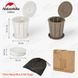 Відро-туалет розкладне Naturehike Portable toilet NH22SJ00B khaki 6927595700716 фото 9