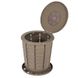 Відро-туалет розкладне Naturehike Portable toilet NH22SJ00B khaki 6927595700716 фото 1