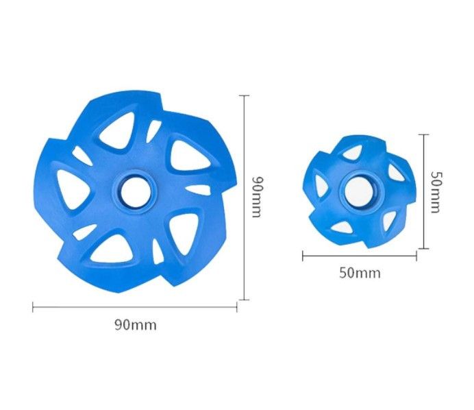 Набір кілець для трекінгових палиць (1 large, 1 small) NH19D002-Z Blue 6927595737675 фото
