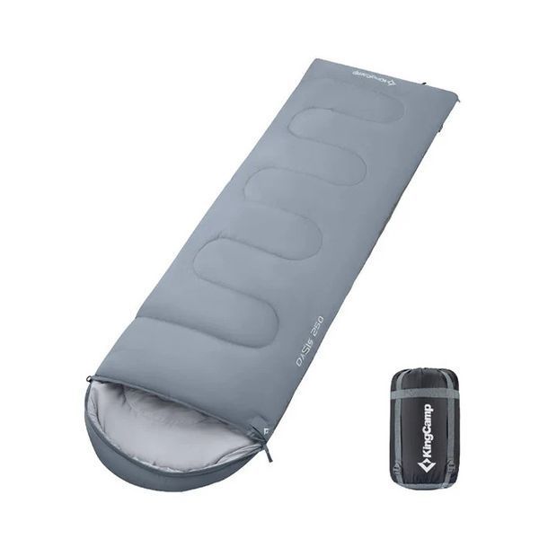 Спальний мішок KingCamp Oasis 250 KS3121 medium grey KS3121_MEDIUMGREY фото