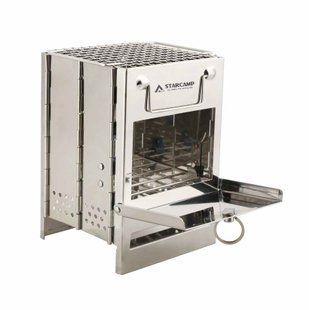 Піч на трісці Starcamp Wood stove HX-WS11 steel SC125 фото