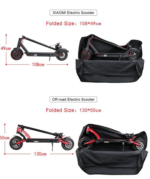 Чохол для електросамокату Rhinowalk Scooter RF085 Black RW148 фото