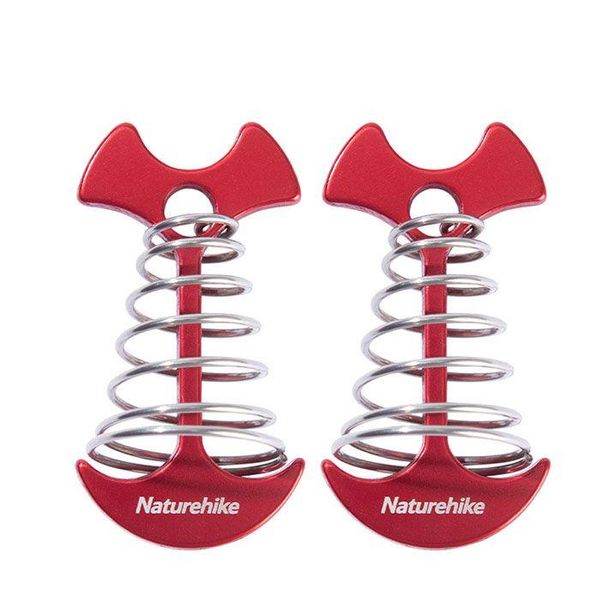 Якірний гак Naturehike Fishbone Hook type DP-03 2 pack NH19PJ099 Red 6927595746622 фото