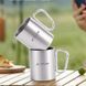 Кружка з карабіном Starcamp Travel mug 300 мл HX-MG300 steel SC139 фото 3