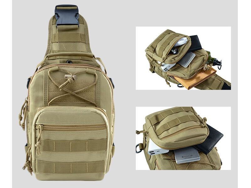 Сумка тактична через плече Smartex 3P Tactical 10 ST-050 army green ST163 фото