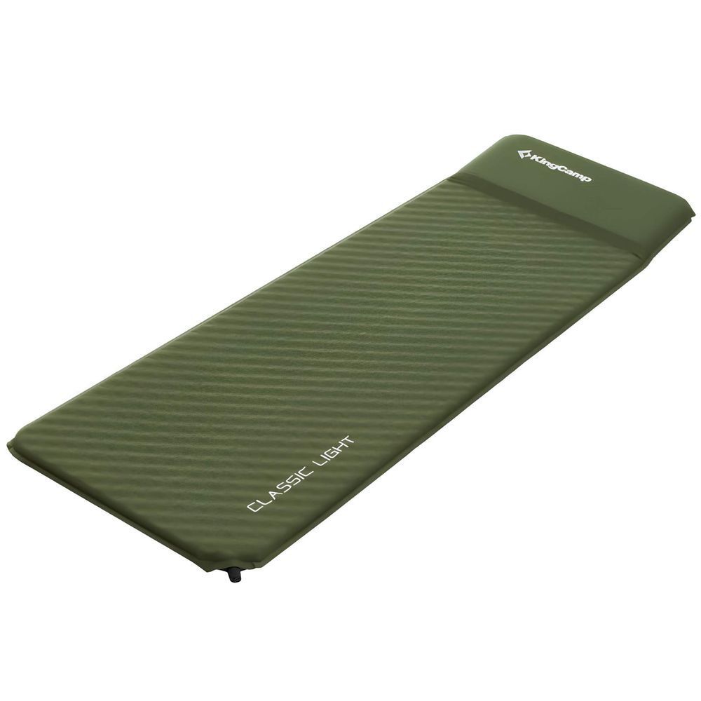 Самонадувний килимок KingCamp Classic Light 30 мм KM3595 dark green KM3595_DARKGREEN фото