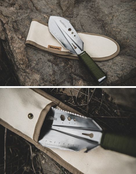 Багатофункціональний інструмент Hand shovel Naturehike NH20GJ001 6927595744666 фото