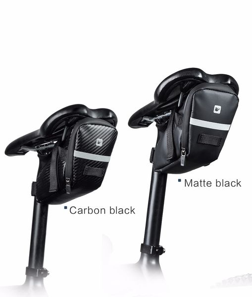 Велосумка підсідельна Rhinowalk 1л RK18558 Matte Black RW189 фото