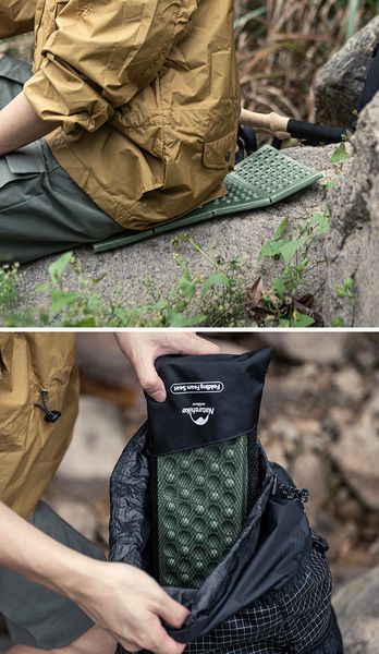 Сидушка Naturehike Outdoor 2020 з чохлом NH20PJ025 army green 6927595767832 фото