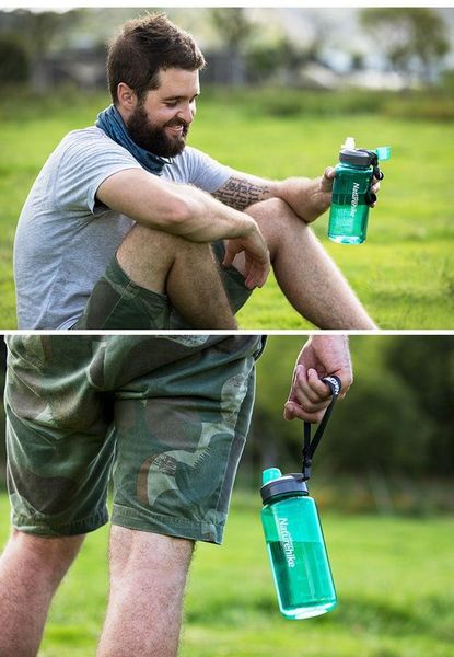 Фляга Naturehike Sport bottle 0.75 л NH17S010-B Mustard Green 6927595722503 фото