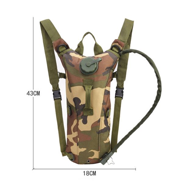 Питна система (гідратор тактичний) Smartex Hydration bag Tactical 3 ST-018 jungle camouflage ST232 фото