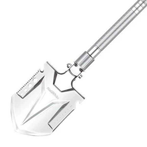 Лопата тактична Naturehike Outdoor Shovel NH20GJ002 steel 6927595761847 фото