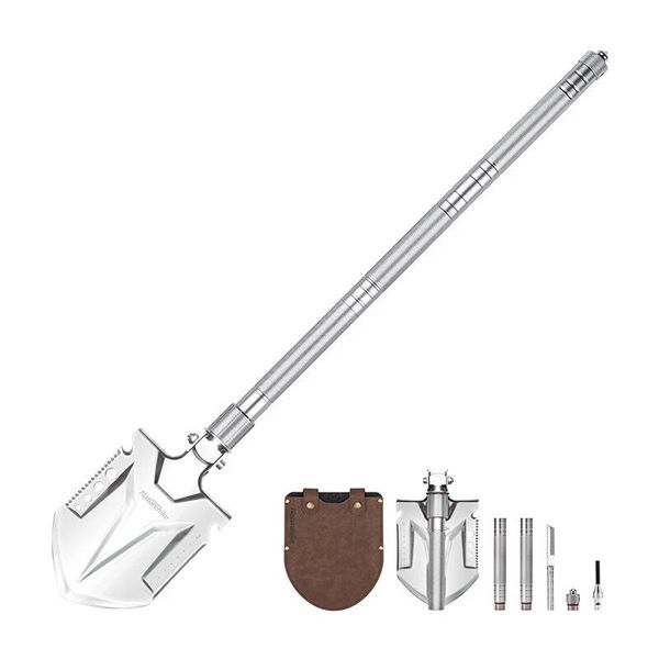 Лопата тактична Naturehike Outdoor Shovel NH20GJ002 steel 6927595761847 фото