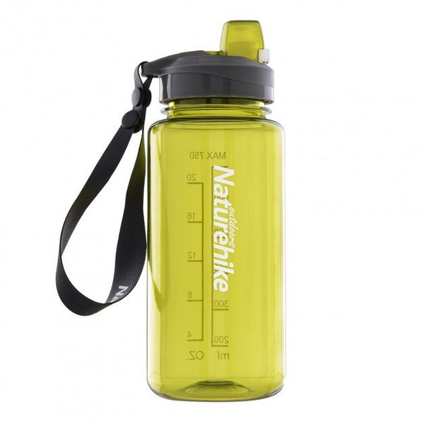 Фляга Naturehike Sport bottle 0.75 л NH17S010-B Mustard Green 6927595722503 фото