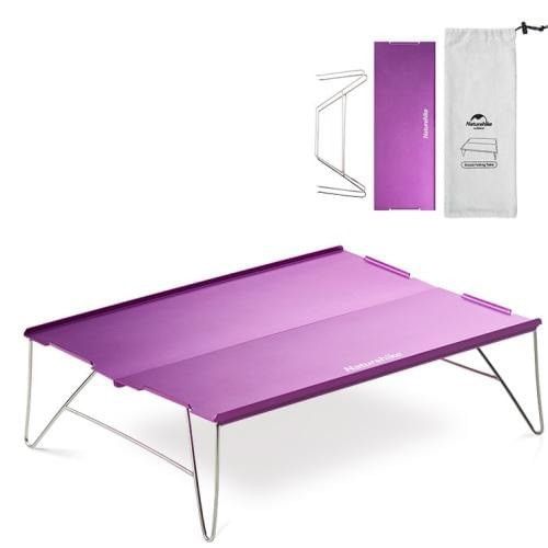 Столик для походів Naturehike Compact Table 340х250 мм NH17Z001-L Purple 6927595729465 фото