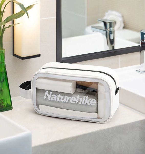 Несесер Naturehike NH20SN007 Fashion Series Toiletry Bag M white 6927595748176 фото