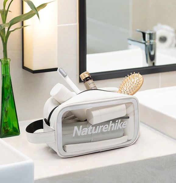 Несесер Naturehike NH20SN007 Fashion Series Toiletry Bag M white 6927595748176 фото