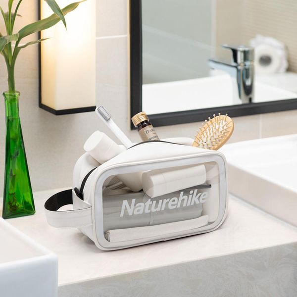 Несесер Naturehike NH20SN007 Fashion Series Toiletry Bag M white 6927595748176 фото