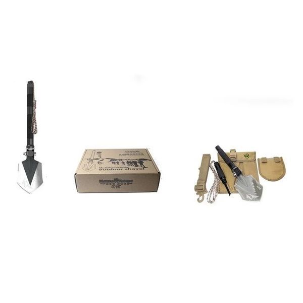 Лопата багатофункціональна туристична Kyson KS-805 steel KS115 фото