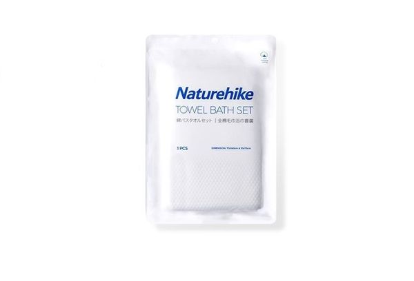 Рушники одноразові Naturehike NH19M010-J 2 шт 350х700 мм +1 шт 1400х700 мм 6927595737026 фото