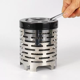 Обігрівач-насадка (дожигатель) на газовий пальник Starcamp Heater cover HX-GA05 steel SC154 фото
