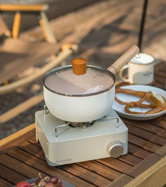 Плита газова портативна Naturehike Mini Cassette Stove CNH22CJ011 khaki 6927595774182 фото