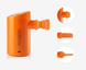 Насос Naturehike Mini Air Pump (lithium battery) NH17C100-B Orange 6927595722107 фото 3